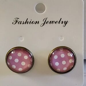 Cute Polka Dot Earrings NWT